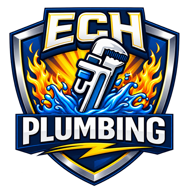 ECH Plumbing logo